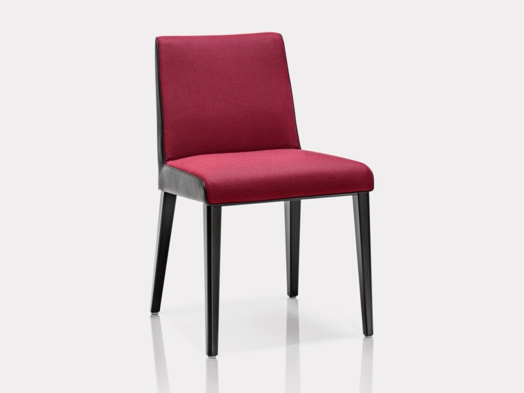 mobilier design meuble contemporain chaises rouges