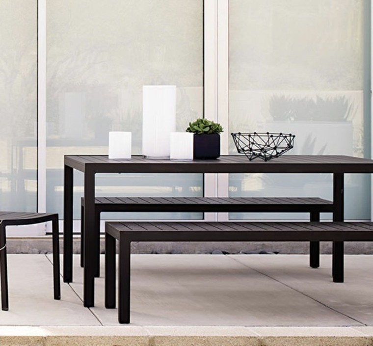 meubles contemporains design tables terrasse bancs