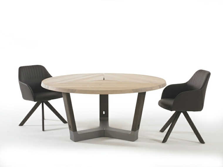design contemporain meubles tables rondes
