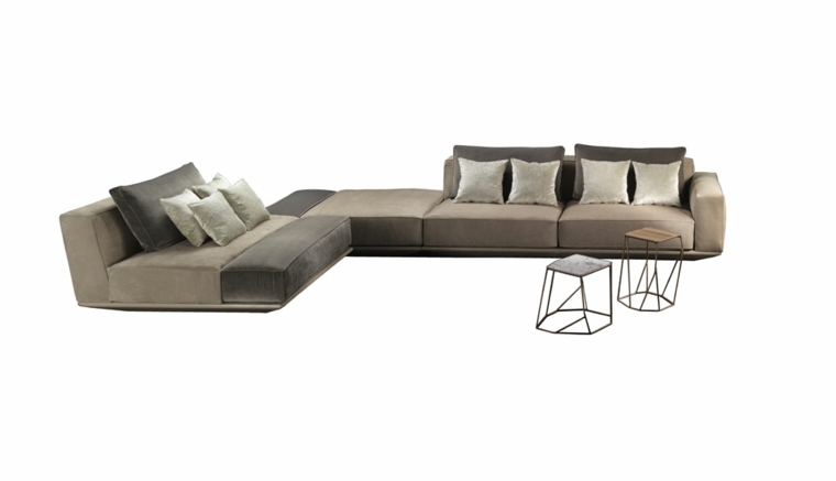 mobilier design idée pour salon moderne canapé