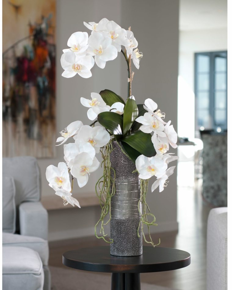 orchidée compositions florales vases