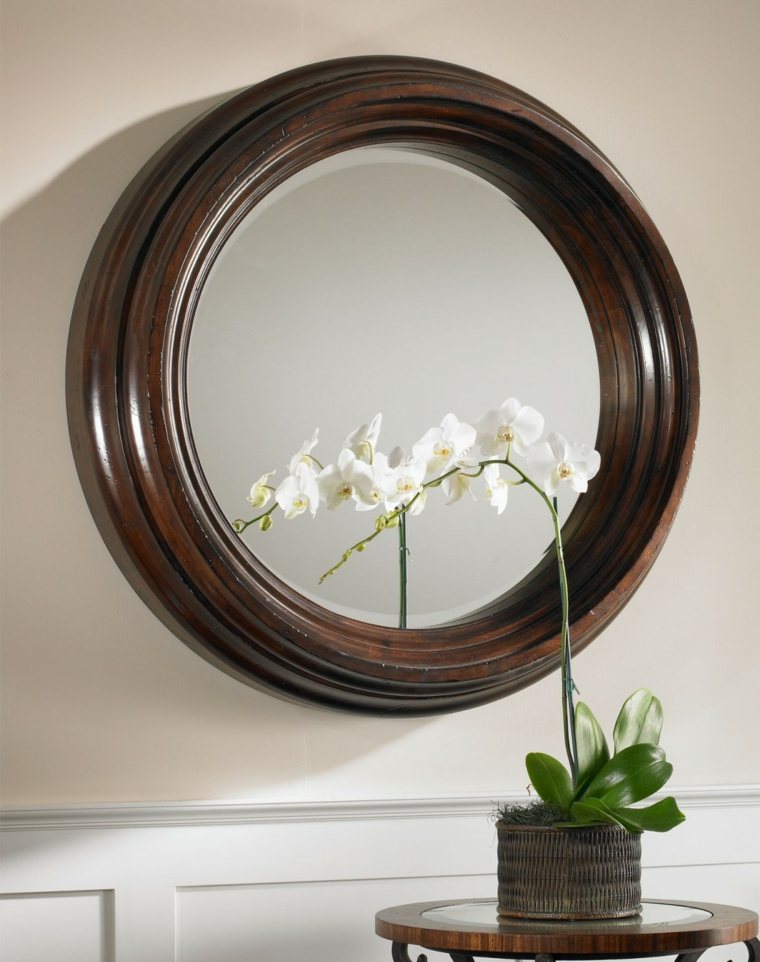 objet decoration miroirs fleurs