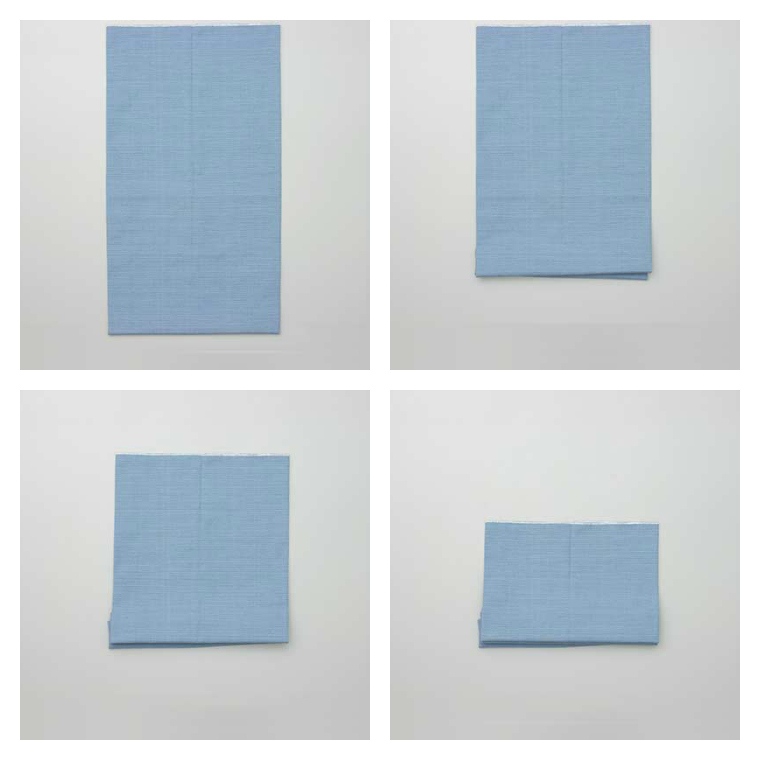 tutoriel pliage serviette papier simple elegant