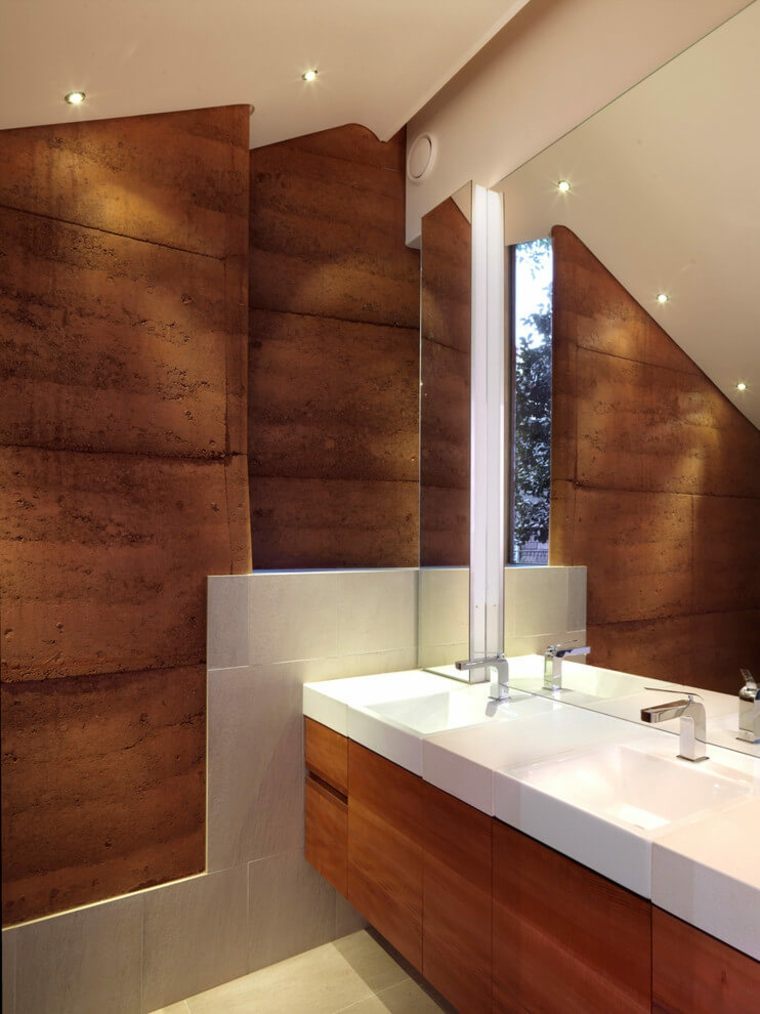 salle de bain contemporaine luigi-rosselli-architects