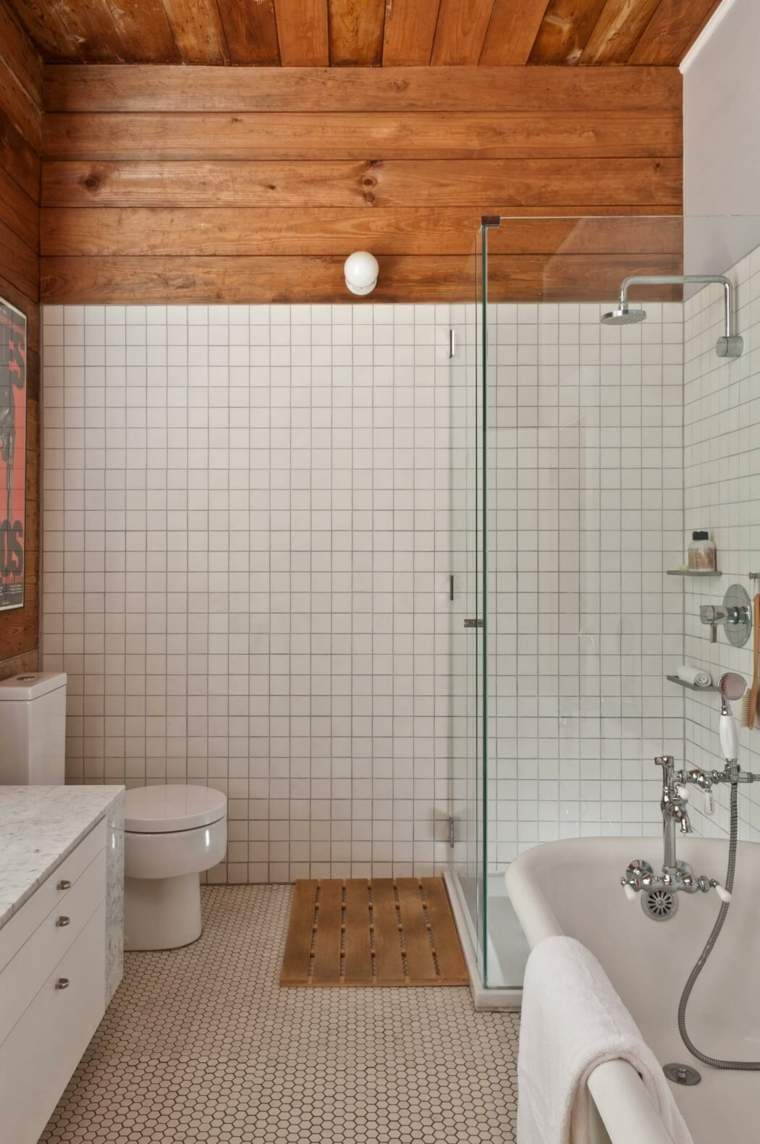 aménagement salle de bain moderne idée bois bungalow-mir-rivera
