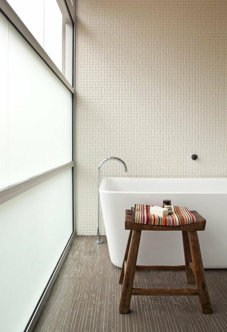 salle de bain design rustique minimaliste