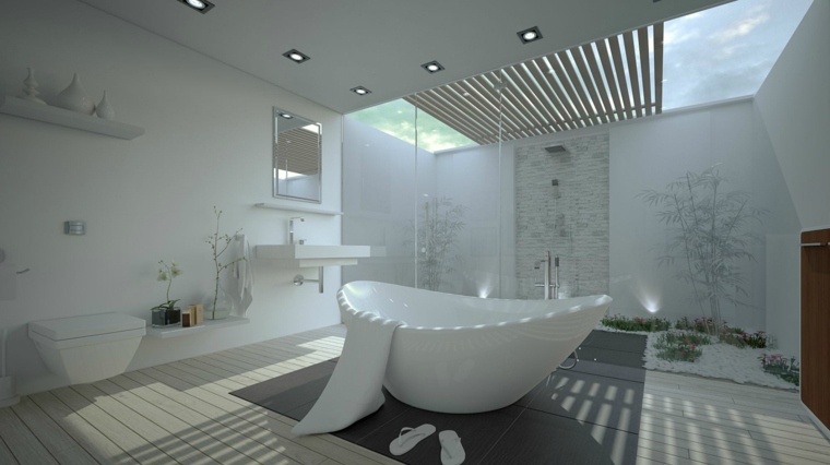 décoration spa aménagement baignoires
