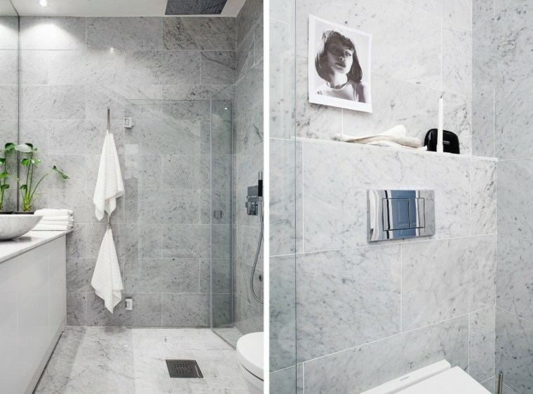 salles bains loft design scandinave chambre adulte