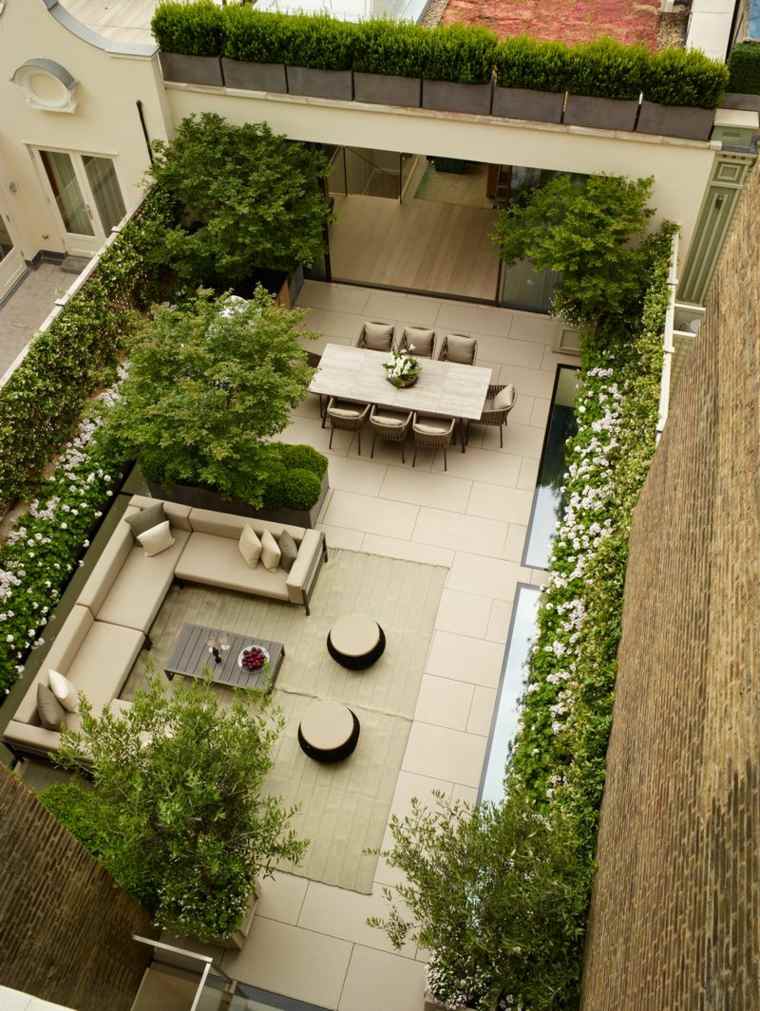 terrasse salon cosy jardins en ville
