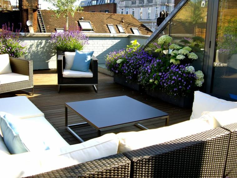 terrasses salon de jardin petits espaces
