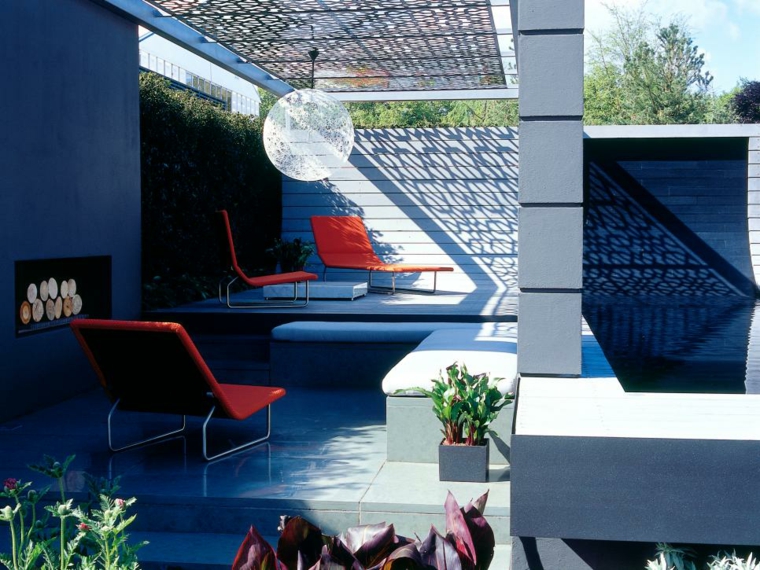 idée jardin moderne déco petites terrasses