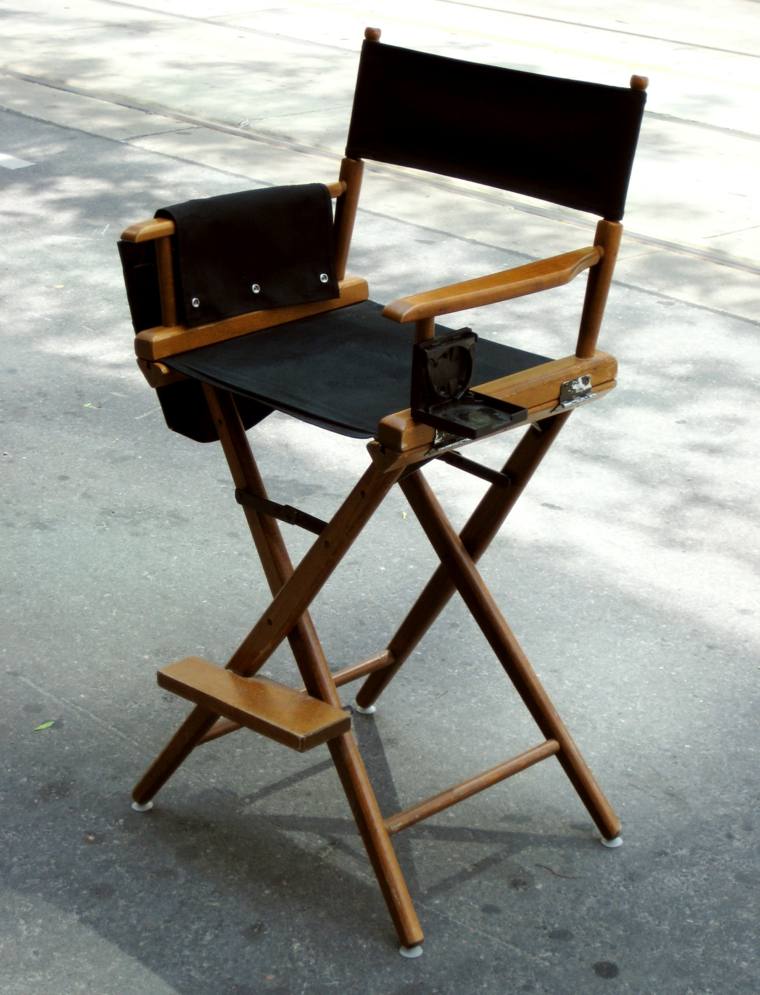 chaise metteur en scène
