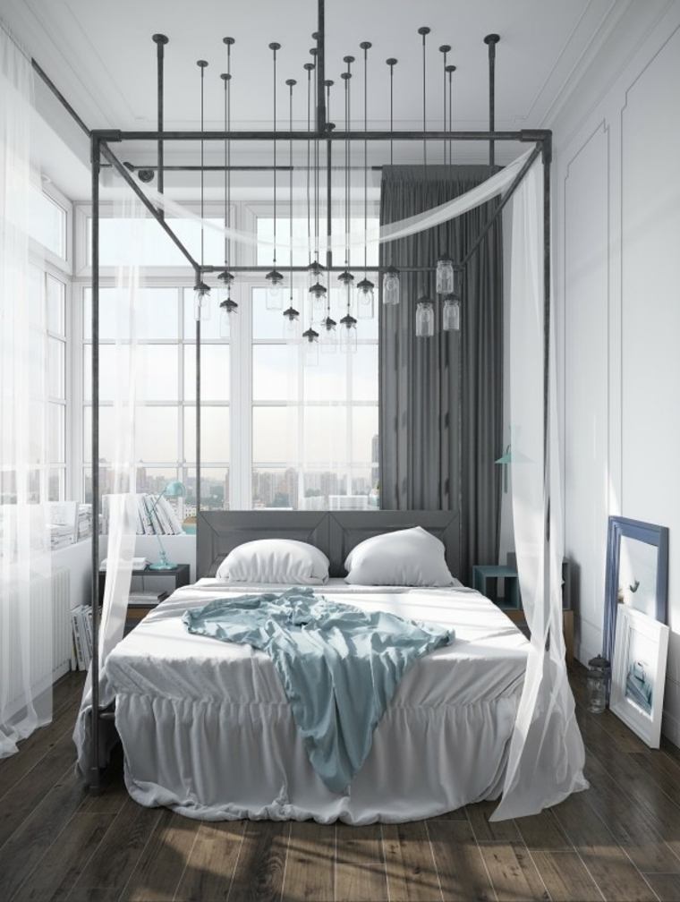 intérieur design luminaire moderne chambre à coucher