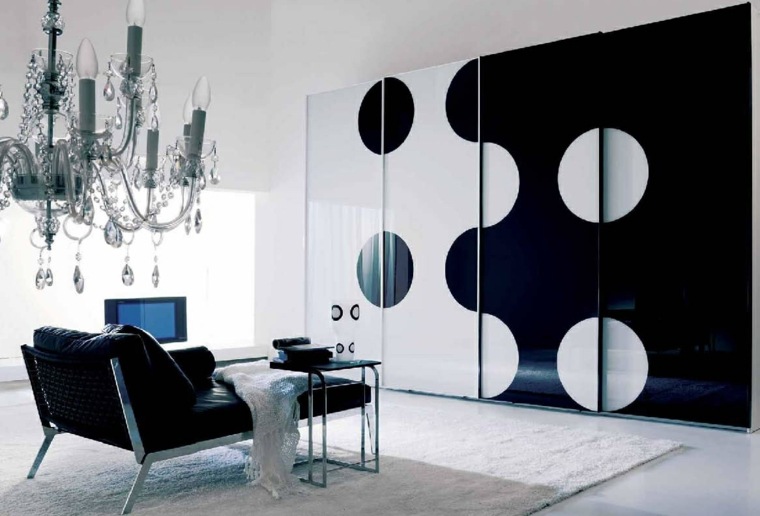 décoration salon idée moderne tapis de sol blanc design