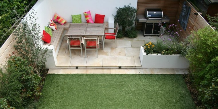 deco petit patio moderne salon de jardin design