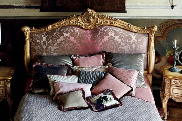 lits pour chambre accessoires baroques