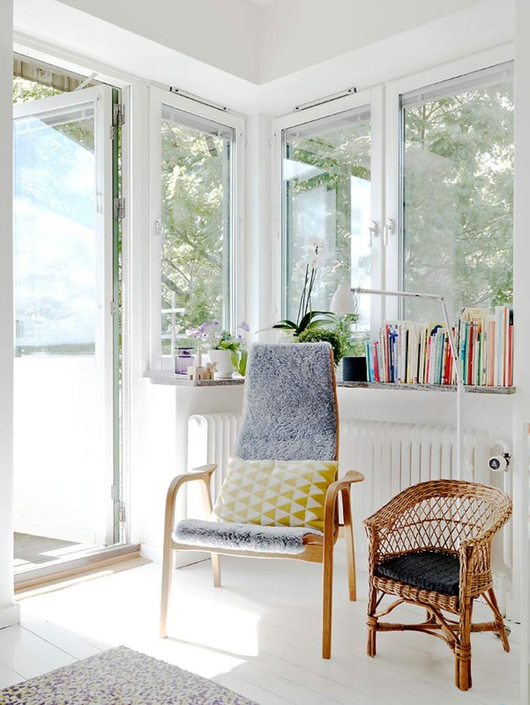 intérieur salon idée fauteuil bois déco aménagement plante