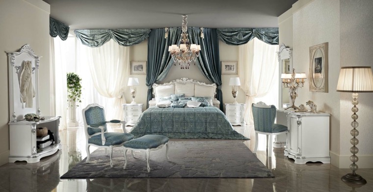 idees decoration chambres parentales mobilier baroque
