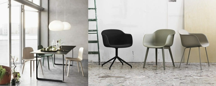 muuto design moderne style scandinave chaise déco lampe suspendue 