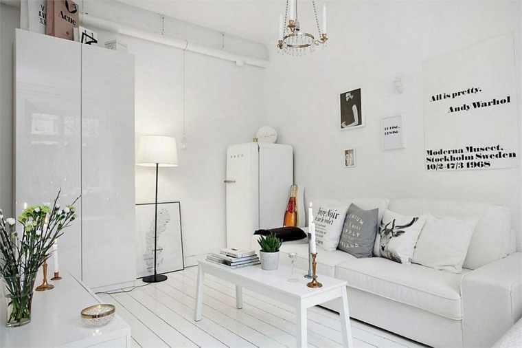 design contemporain d'intérieur moderne design canapé blanc salon déco