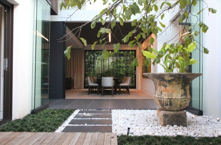idée jardin petits espaces extérieurs design