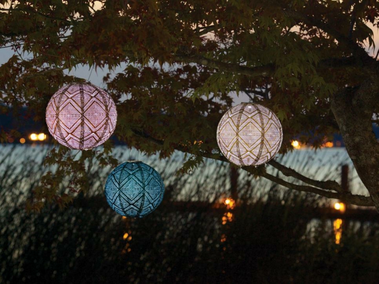 déco jardin éclairage idée lanterne original allsop home moderne 
