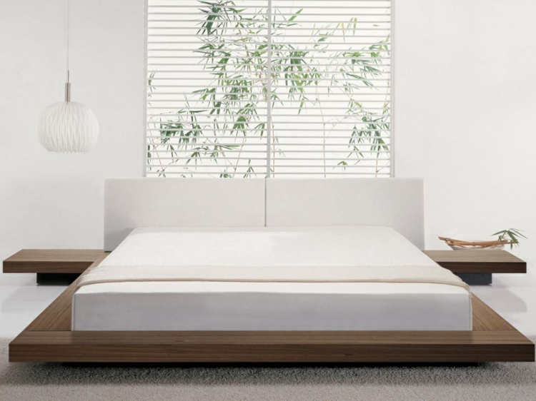 lit estrade style minimaliste