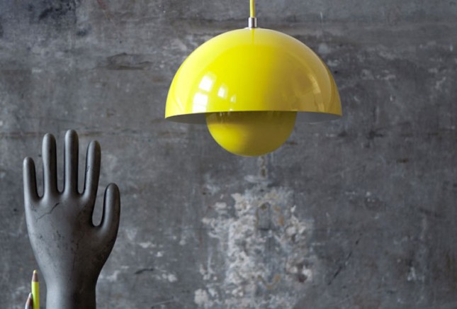 luminaire-suspendu-jaune-design-moderne