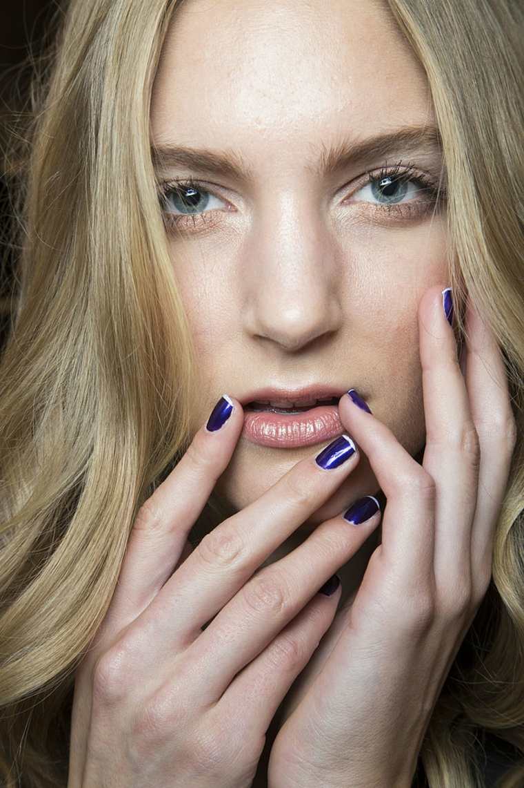 manicure tendance bleu couleur vernis idée mode  zang toi 2015