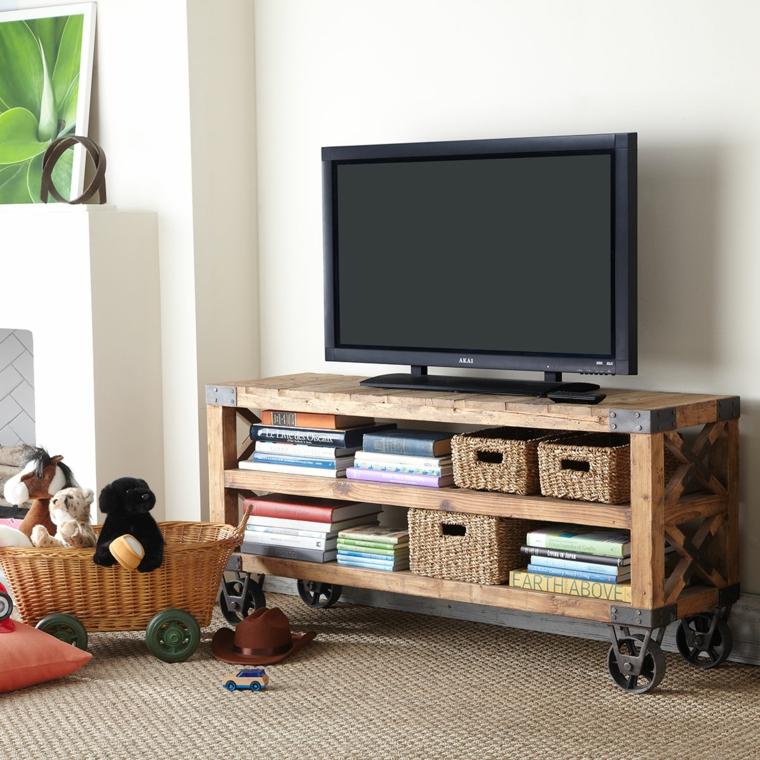 meubles tv décoration industriel