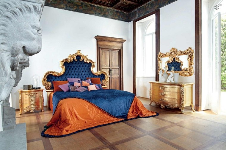 meuble idée décor chambre baroque 