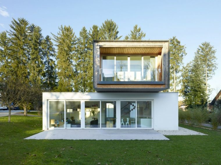 photo façade maison moderne 