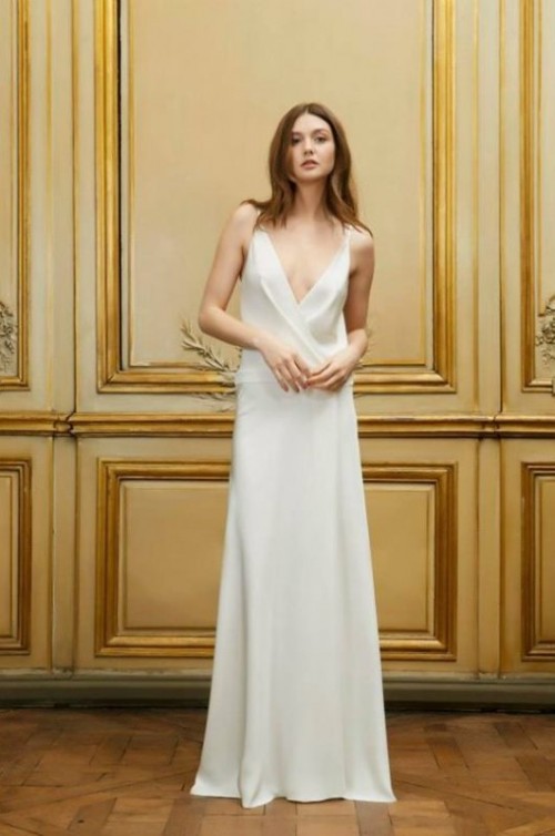 femme idée robe de mariée blanche longue