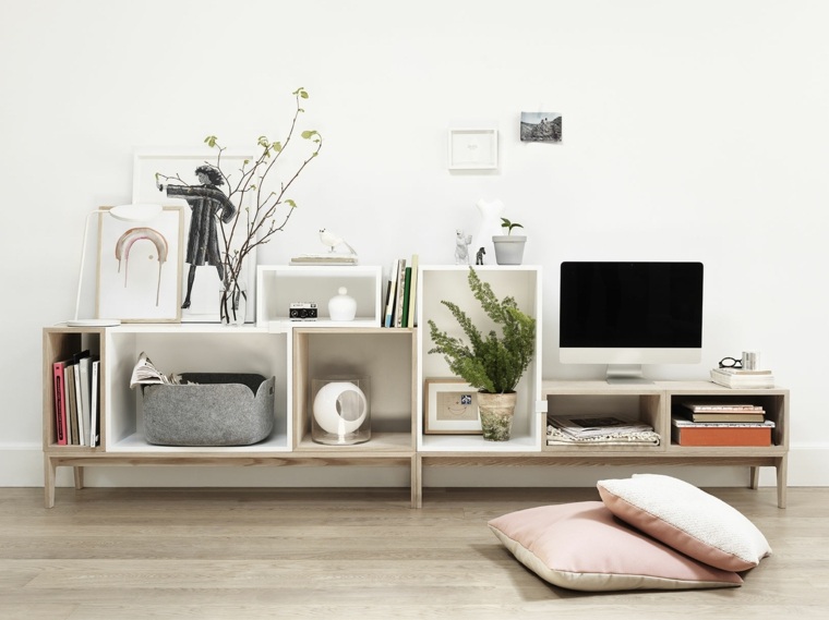 étagère idée salon design minimaliste scandinave muuto 