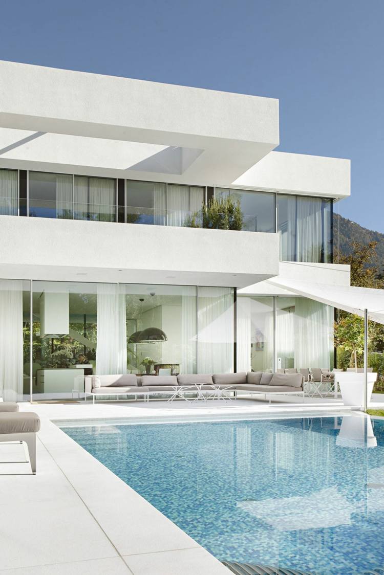 terrasse piscine deco ultra moderne