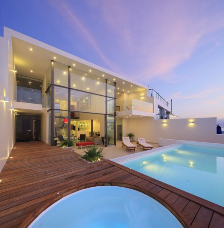 terrasse piscine idee decoration