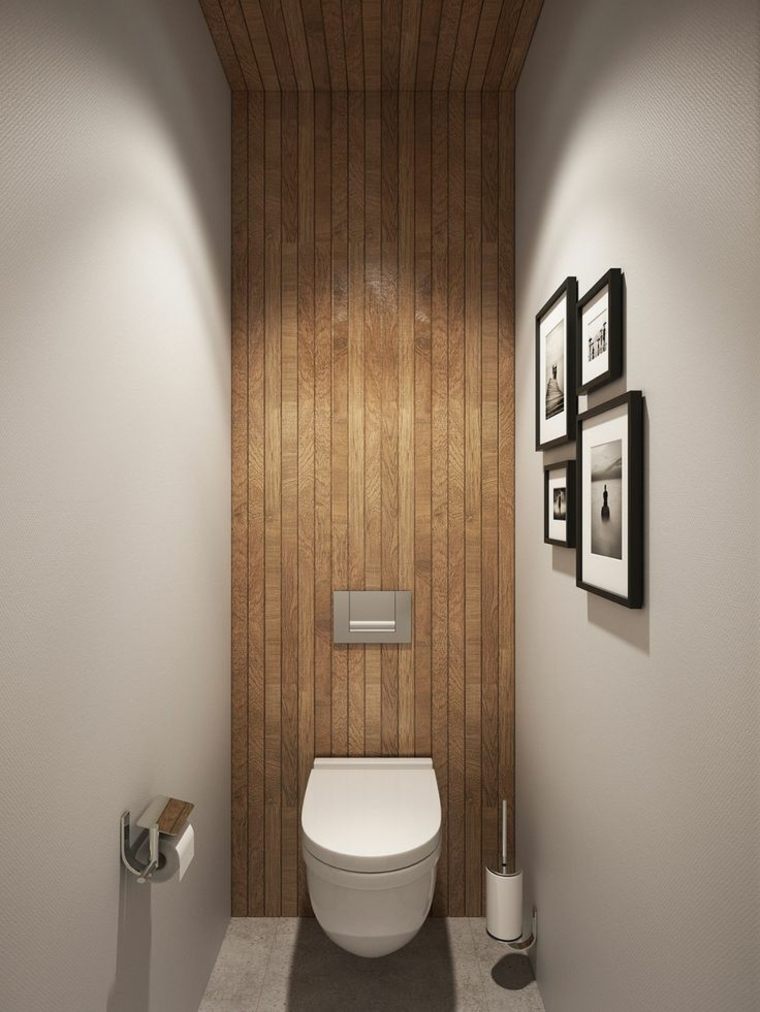 toilettes design minimaliste déco wc