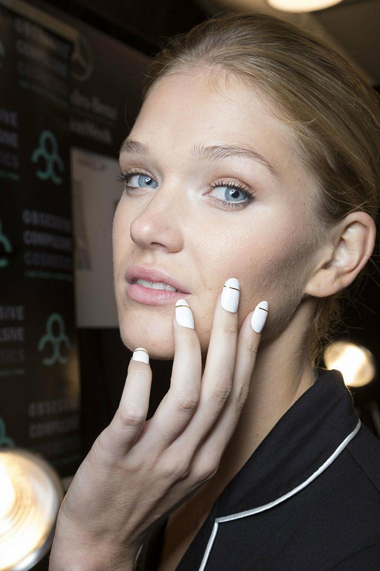 ongles tendance 2015 manicure vernis blanc 