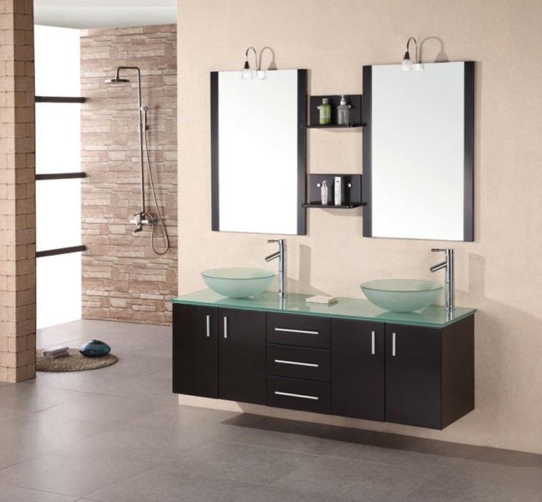 images salle de bain meubles modernes