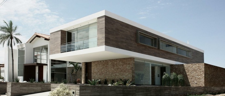 clôture de design moderne maison architecte