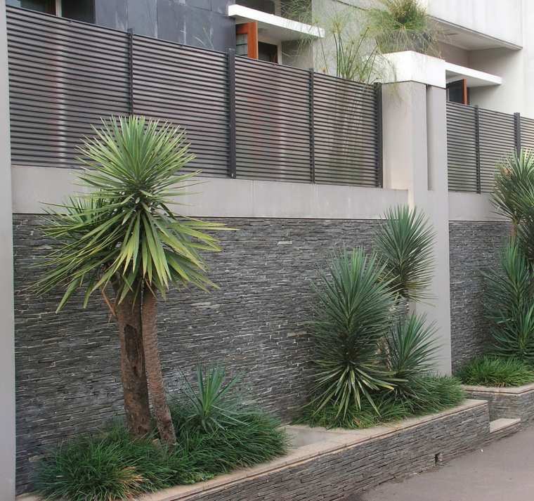 clôtures de design minimaliste maison moderne