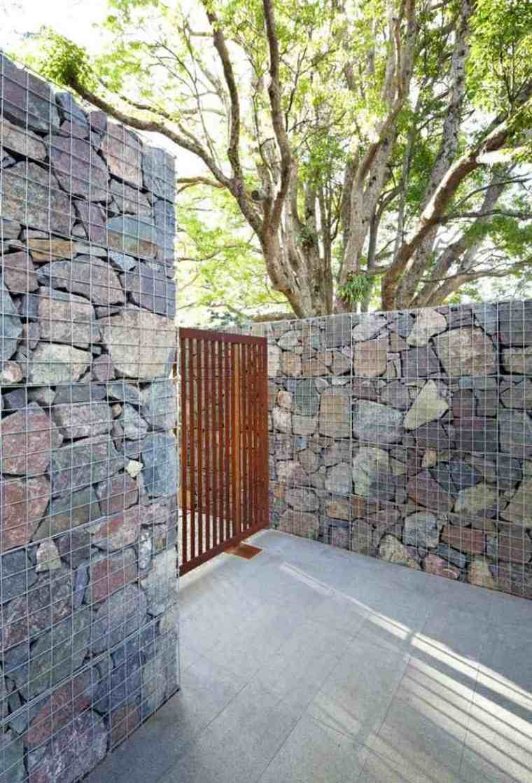 clôtures de jardin minimaliste moderne