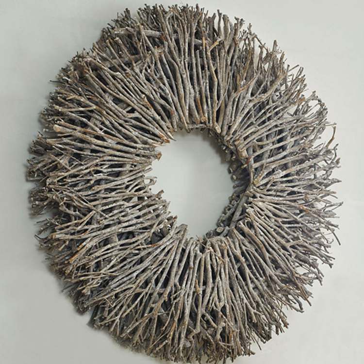 couronne DIY branches seches