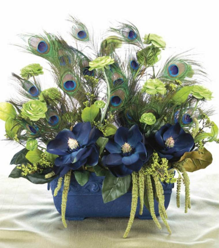 plumes decoration de mariage compositions florales