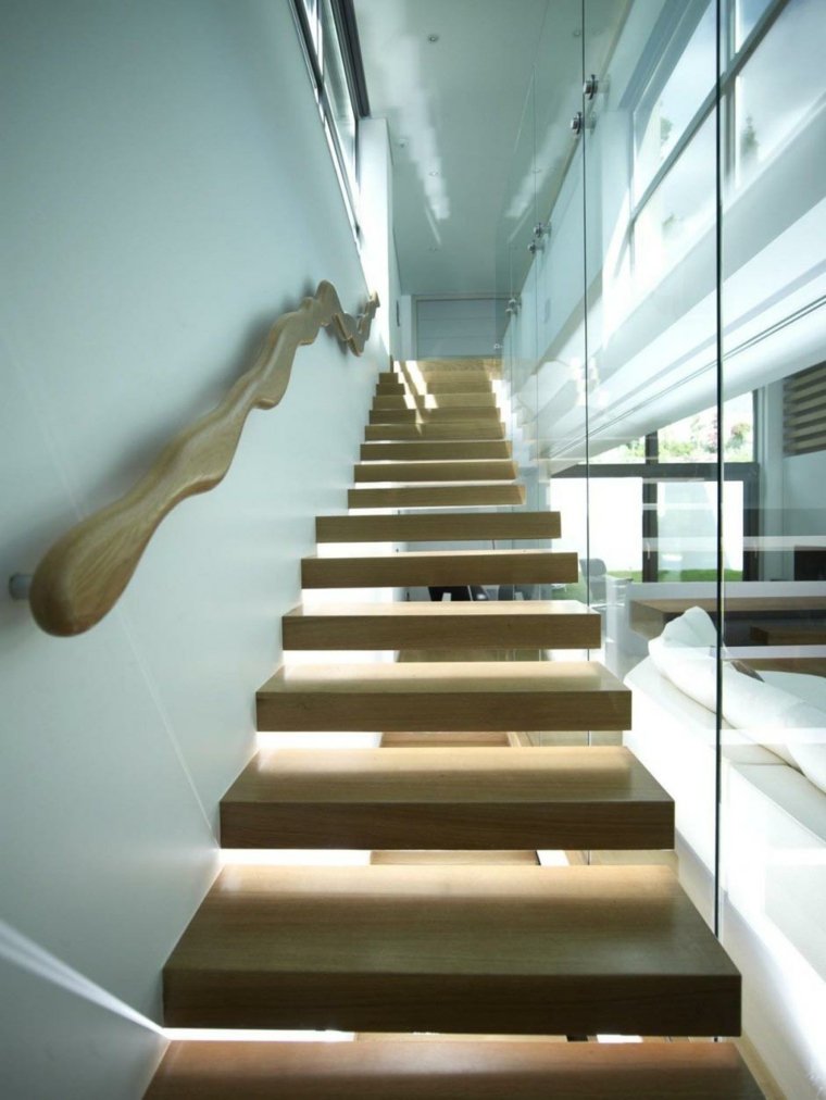 idee deco escalier rampe style moderne