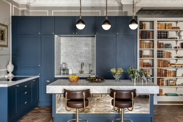 interieur-bleu-cuisine-contemporaine