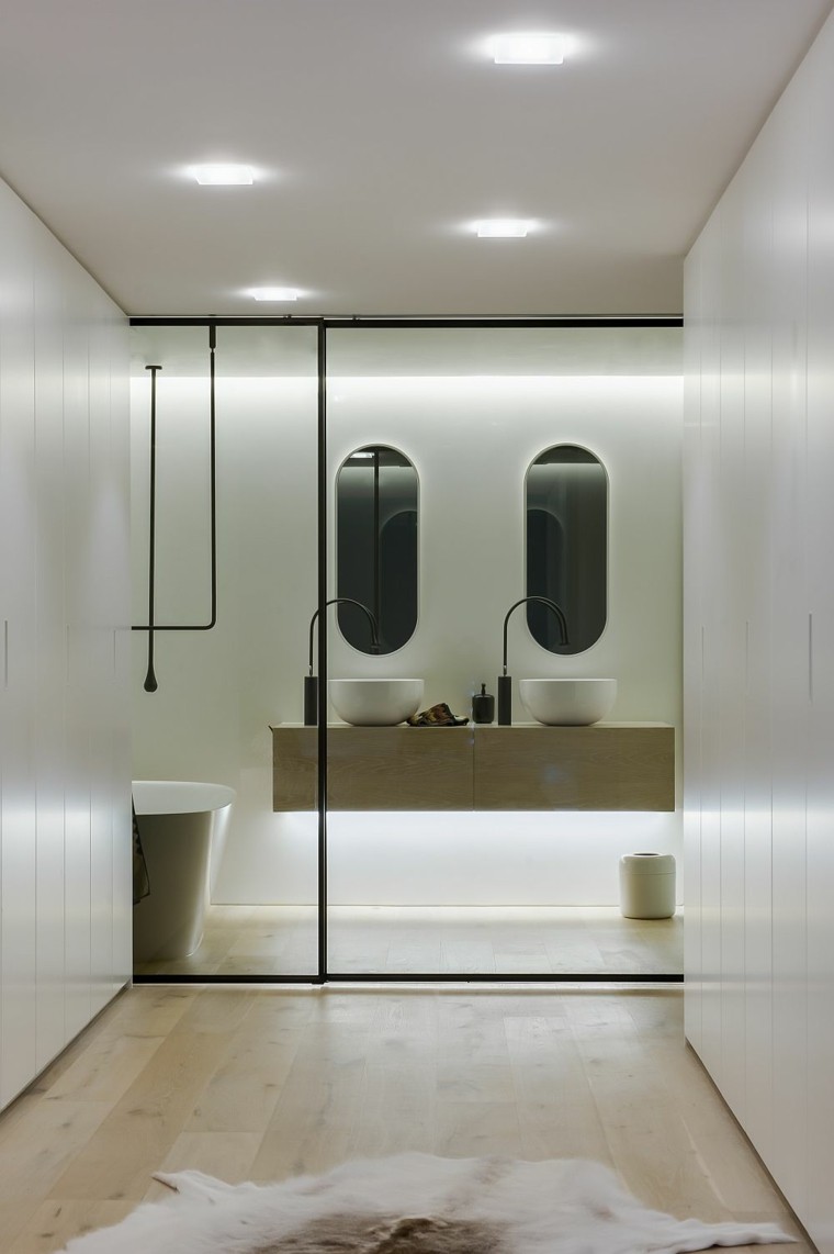 meubles modernes salles de bains 