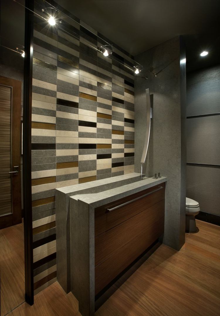 mosaïque salle de bain idee design