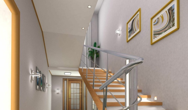 rampe d’escalier main courante inox