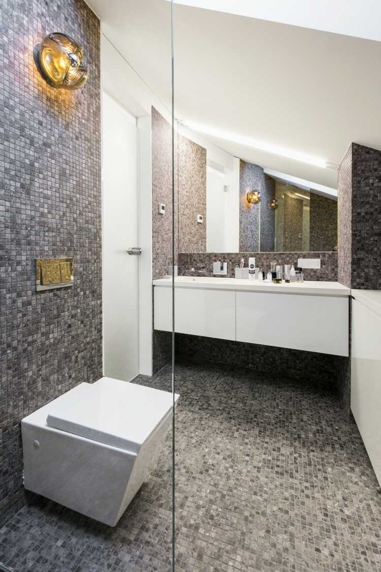salle de bain mosaique